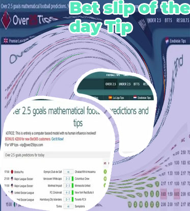 Soccer bet tips of the day