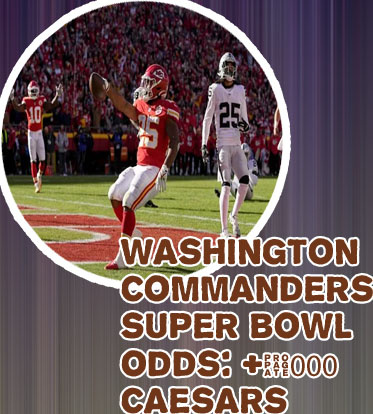 Washington odds to win super bowl